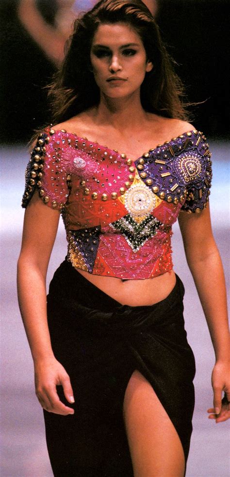 gianni versace cindy crawford|gianni versace clothing.